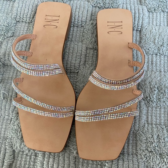 I.N.C rhinestone sandals - Picture 3 of 3